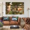 27 Masterpieces by John William Waterhouse - Echo and Narcissus Poster Decorative Painting Canvas Wall Art Living Room Posters Bedroom Painting 12x18inch(30x45cm) view 3