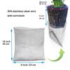 boUod 5pcs 1 Gallon Gopher and Vole Wire Baskets Protect Plants, Trees, Flowers and Bulbs from Voles, Gophers and Moles view 2