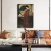 27 Masterpieces by John William Waterhouse - The Crystal Ball Poster Decorative Painting Canvas Wall Art Living Room Posters Bedroom Painting 20x30inch(50x75cm) view 3