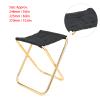 Alvinlite Mini Camping Stool, Aluminum Alloy Camp Chair for Fishing Hiking, Collapsible Travel Footstool for Travel Outdoor Gardening view 3