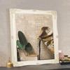 H-A Rustic Wall Mirror for Bathroom, White Vanity Mirrors for Wall Decor, Antique Ornate Mirror for Living Room, Bedroom, Hallway 32''x24'' view 1