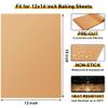 200 Pcs Parchment Paper Sheets, 12 x 16 Inches Air Fryer Disposable Paper Liners, Non-Stick Precut Parchment Paper for Baking, HOFHTD Unbleached Baking Papers for Cooking, Grilling, Roasting, Steaming view 3
