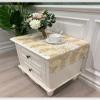 COMFEELING Bedside Tablecloth Lace Doilies for Side Table Cloth Runner Tabletop Dust Cover Bedroom Nightstand Decor view 1
