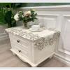 COMFEELING Bedside Tablecloth Lace Doilies for Side Table Cloth Runner Tabletop Dust Cover Bedroom Nightstand Decor view 4