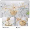 4 Tier Glass Cupcake Stand Dessert Plate Mini Cakes Fruit Candy Display Tower Jewelry Plate for Birthday Tea Party Serving Tray view 2