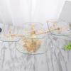4 Tier Glass Cupcake Stand Dessert Plate Mini Cakes Fruit Candy Display Tower Jewelry Plate for Birthday Tea Party Serving Tray view 4