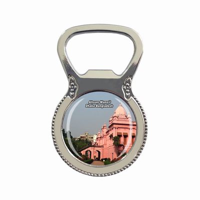 Ahsan Manzil Dhaka Bangladesh Fridge Magnet Bottle Opener Tourist Souvenir Gift Collection Refrigerator Magnetic Sticker
