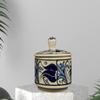 EliPOT Ceramic Sugar Holder, Ceramic Sugar Holder, Ceramic Table Sugar Holder (White and Light Blue) view 1