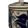 EliPOT Ceramic Sugar Holder, Ceramic Sugar Holder, Ceramic Table Sugar Holder (White and Light Blue) view 3