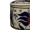 EliPOT Ceramic Sugar Holder, Ceramic Sugar Holder, Ceramic Table Sugar Holder (White and Dark Blue) view 3