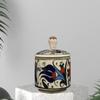 EliPOT Ceramic Sugar Holder, Ceramic Sugar Holder, Ceramic Table Sugar Holder (White and Red) view 1