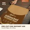 16x24 inch Unbleached Heavy Duty Parchment Paper Sheets, 100Pcs Precut Non-Stick Full Parchment Paper for Baking, Cooking, Grilling, Frying, Steaming, Full Sheet Baking Pan Liners view 2