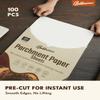 16x24 inch Heavy Duty Parchment Paper Sheets, 100Pcs Precut Non-Stick Full Parchment Paper for Baking, Cooking, Grilling, Frying and Steaming, Full Sheet Baking Pan Liners, Commercial Baking view 2