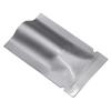 MITOB Silver Mylar Bags Pure Aluminum Foil Flat Food Storage Bag 3.9 Mil Open Top Heat Sealing Vacuum Pouch for Coffee Beans Candy with Tear Notch (100, 3.15x4.72 inch) view 1
