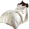luxuriousdeals 800 Thread Count 100% Egyptian Cotton 300 GSM Goose Down Alternative 3 PC Comforter Set (1 PC Comforter and 2 Pillow Cases) Full Size White view 1