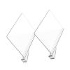 4pcs Shelf Wardrobe Partition Multi-use Dividers Cabinet Partition Shelf Dividers Closet Dividing Supplies Acrylic Cabinet Divider Nail- Acrylic Dividers Rack Dividers view 1