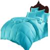 luxuriousdeals 800 Thread Count 100% Egyptian Cotton 300 GSM Goose Down Alternative 3 PC Comforter Set (1 PC Comforter and 2 Pillow Cases) Full Size Aqua Blue view 1
