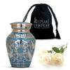 Baby Urns for Ashes Boy/Girl - Blue Urn - Small Yearns for Ashes Women - Cremation Urns for Men- Urn Small - Cremation Keepsakes - Ash Holders - Keepsake pet/Dogs/Cats etc from Keepsake Co. view 1