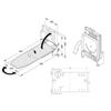 Wall Mounted Ironing Board, Heavy Duty - 38x12inch, Space-Saving for Home & Small Spaces view 3