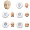 MIMIRACLE Silicone Face Molds, Small Baby Face Mold for Clay & Fondant view 1
