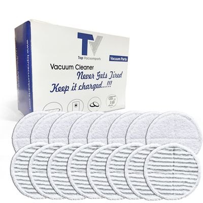 Replacement Pads (4 Packs) for Bissell Spinwave Powered Hard Floor Mop 2124 2315 20391 23157 23159 2307 20399 20393 2039A Washable 8xSoft Touch & 8xScrubby Pads.