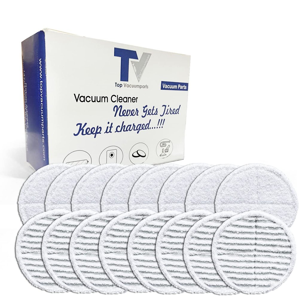 Replacement Pads (4 Packs) for Bissell Spinwave Powered Hard Floor Mop 2124 2315 20391 23157 23159 2307 20399 20393 2039A Washable 8xSoft Touch & 8xScrubby Pads.