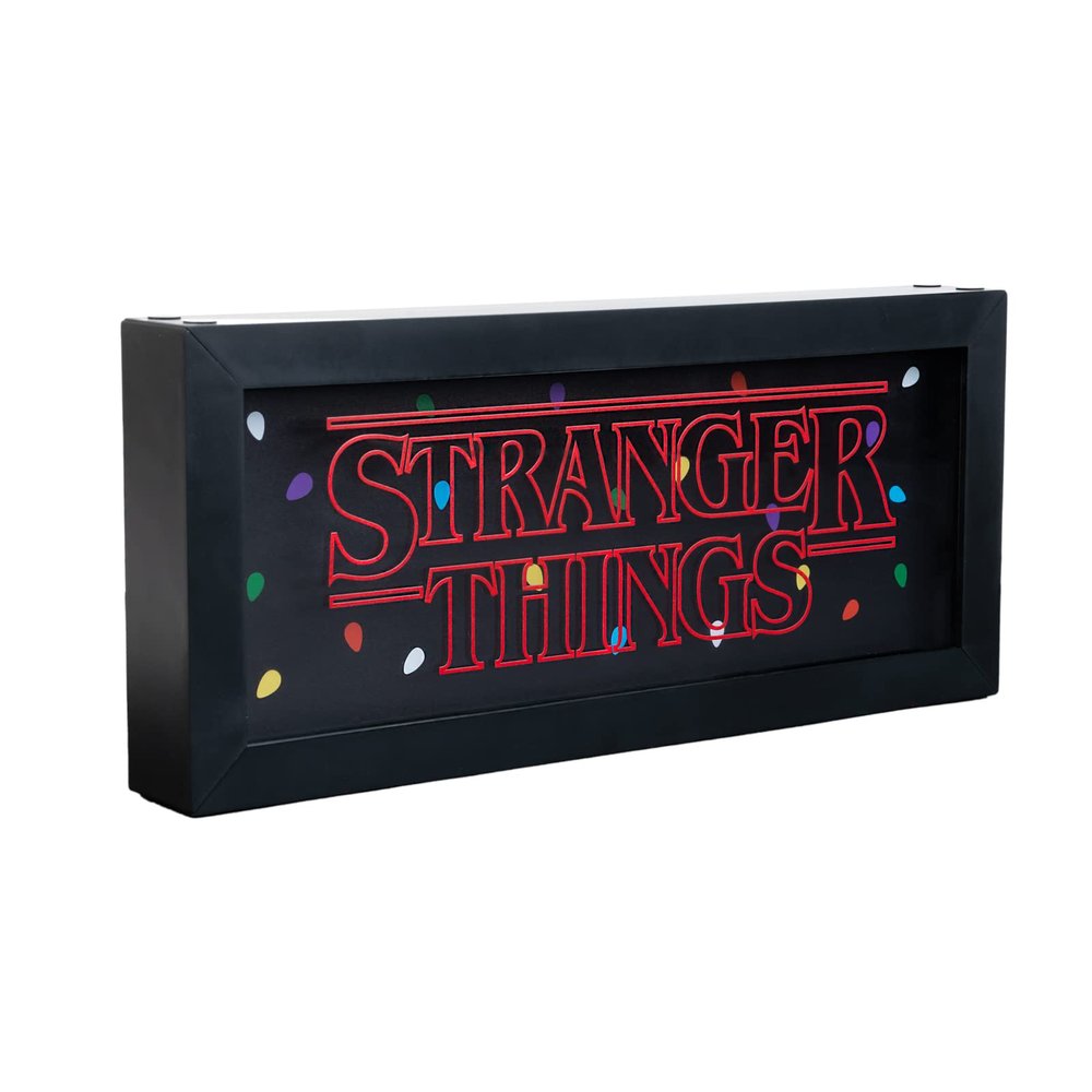 Stranger Things Merchandise - 4 Lighting Modes - Official Stranger Things Lamp - Neon Light - Led Lamp - Stranger Things Halloween Decor Indoor - Night Light for Kids