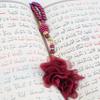 VOGUEHOMEDECOR Quran Lux Shawl Misbaha Prayer Rug in Quran Stand Wooden Box | Luxury Islamic Gift Box For Women | Islamic Gift For Her, Mom, Girlfriend | Eid Ramadan Gift (Claret Red) view 4