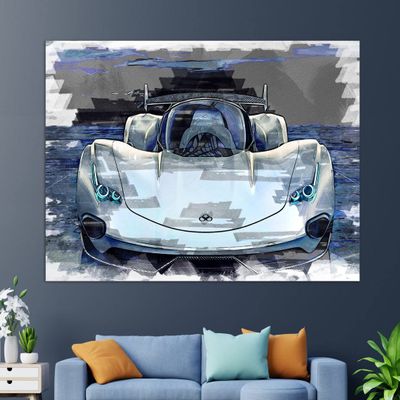 Sport Cars Wall Art, Sport Car Canvas Print