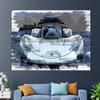 Sport Cars Wall Art, Sport Car Canvas Print view 1