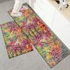 Runner Rugs for Hallway Pink 3'3" X19' Abstract Non-Slip Washable Kitchen Long Carpet, Indoor Corridor Short Pile Entrance Decor Mat view 4