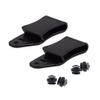 HolsterBuilder TacWare Cant Clips 2-Pack OWB Adjustable Belt Clips with Hardware Tuckable Universal Holster and Sheath Attachment TAC Grip Hook Design Made in USA view 1