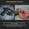 HolsterBuilder TacWare Cant Clips 2-Pack OWB Adjustable Belt Clips with Hardware Tuckable Universal Holster and Sheath Attachment TAC Grip Hook Design Made in USA view 3