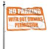 Abipuir Cool Flag No Trespassing With Out Owners Permission flag Flags For Girls Dorm Room (Size : 60X90CM) view 1