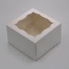 Green Harvest 8"x8"x5" White Cake Box with Window and Gold Cake Board Combo 12 Sets 24 pcs view 2