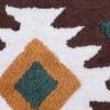 Avanti Linens - Bath Mat, Cotton Bath Rug, Aztec Inspried Bathroom Decor (Navajo Dance Collection, 20" x 30") view 2