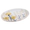 Avanti Linens - Vanity Tray, 100% Hand-Painted Resin Bathroom Accessories, Floral Home Decor (Marielle) view 1