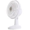 Genesis 6-Inch Clip Convertible Table-Top & Clip Fan Two Quiet Speeds - Ideal For The Home, Office, Dorm, More White (A1CLIPFANWHITE) view 2