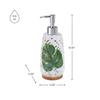 Avanti Linens - Soap Dispenser/Lotion Pump, Palm Tree Leaves Inspired Home Decor (Viva Palm Collection) view 2