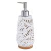 Avanti Linens - Soap Dispenser/Lotion Pump, Palm Tree Leaves Inspired Home Decor (Viva Palm Collection) view 4