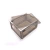 Best Home Fashion 2 packs LARGE Storage Bins Side Opening, Stackable Lid Collapsible, Foldable, Easy Tidy Up with Storage Box, Ideal for Home & Office Organization Storage Cube (Large, White) view 4