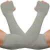 beister UV Protection Cooling Arm Sleeves, Women Men Summer Outdoor Sunblock Arm Cover with Thumb Hole view 1
