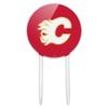 Acrylic Calgary Flames Logo Cake Topper Party Decoration for Wedding Anniversary Birthday Graduation view 1