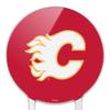 Acrylic Calgary Flames Logo Cake Topper Party Decoration for Wedding Anniversary Birthday Graduation view 3