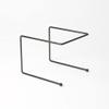 12" Square Pizza Stand - 7"H, Rubberized Steel, Black view 1