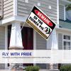 Abipuir Frat Flags Beware of Guinea Pig Flag Banners For Room (Size : 120X180CM) view 3