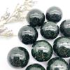 WGPHDW Crystal Healing Meditation Decoration 20-30mm Natural Green Sandstone Quartz Sphere Crystal Ball Stones Gem Healing Stones Gifts Decor Minerals Aesthetic Room Decor Home Decoration view 3