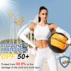 beister UV Protection Cooling Arm Sleeves, Women Men Summer Outdoor Sunblock Arm Cover with Thumb Hole view 2