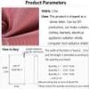 ADSWIN Radiation-Proof Metal Fber Fabric,Can Be Used as Machine Room Curtains, Electrical Cover,Clothes,Blankets(150x100 cm) view 4