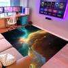 Extra Large Universe Nebula Theme Area Rugs for Living Dining Room 3D Galaxy Starry Sky Throw Rugs Bedroom Washable Floor Mats Playroom Carpet,6'9' view 3